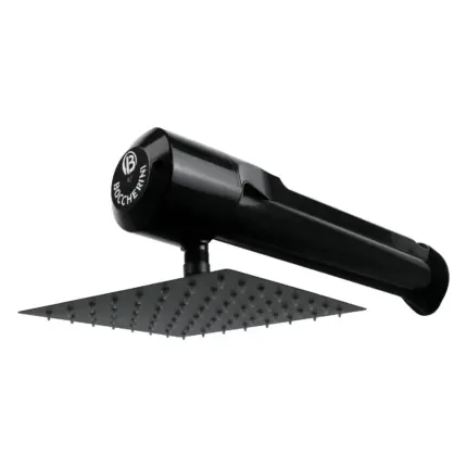 DUCHA HORIZONTAL LUSSO NEGRA